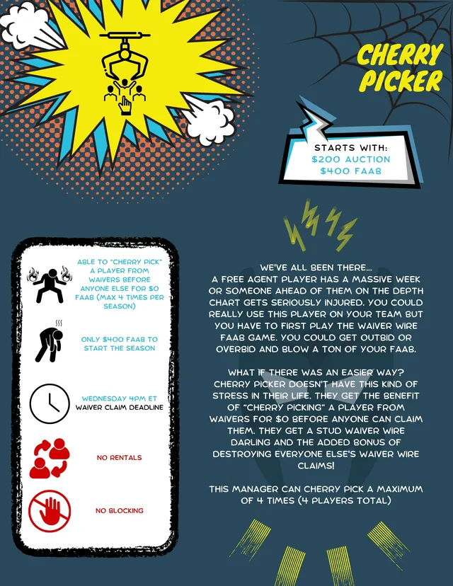 Cherry Picker superpower card