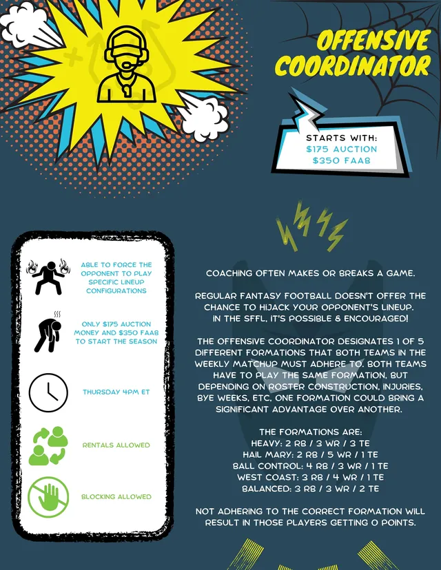 Offensive Coordinator superpower card