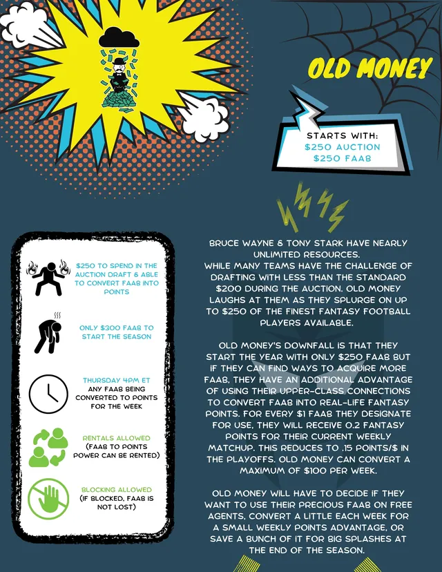 Old Money superpower card