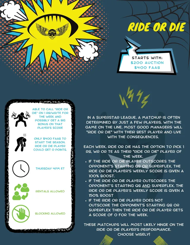 Ride or Die superpower card