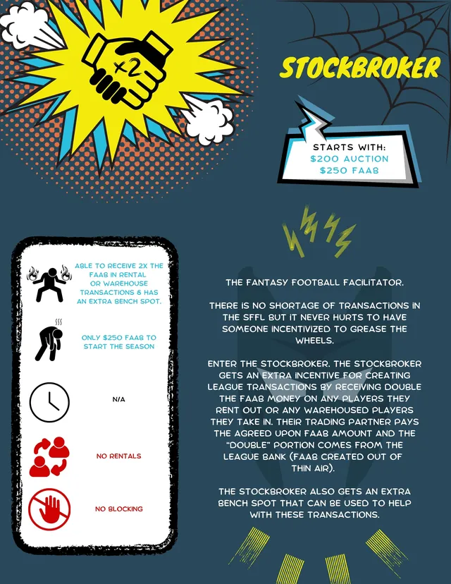 Stockbroker superpower card
